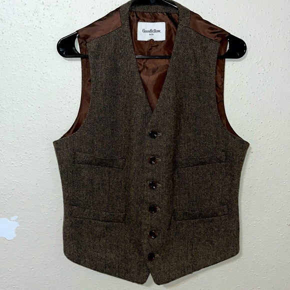 Goodfellow & Co Other - Goodfellow & Co. Brown Wool vest